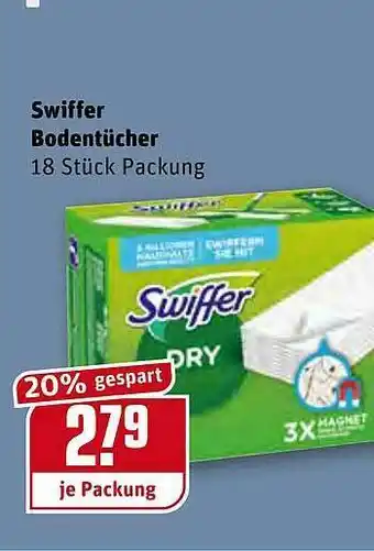 REWE Swiffer Bodentücher Angebot