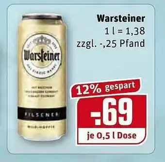 REWE Warsteiner Angebot