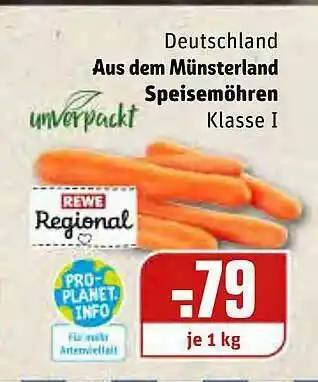 REWE Unverpackt Deutschland Aus Dem Münsterland Speisemöhren Angebot