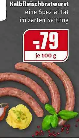 REWE Kalbfleischbratwurst Angebot