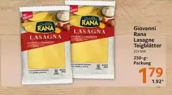 Selgros Giovanni Rana Lasagne Teigblätter Angebot