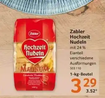 Selgros Zabler Hochzeit Nudeln Angebot