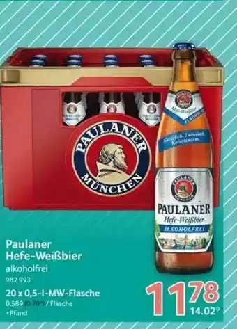 Selgros Paulaner Hefe-weißbier Angebot