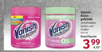 Selgros Vanish Kleingebinde Angebot