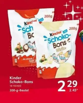 Selgros Kinder Schoko-bons Angebot