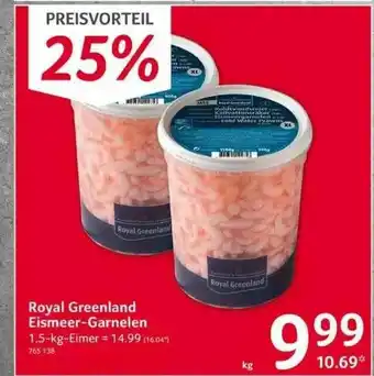 Selgros Royal Greenland Eismeer-garnelen Angebot