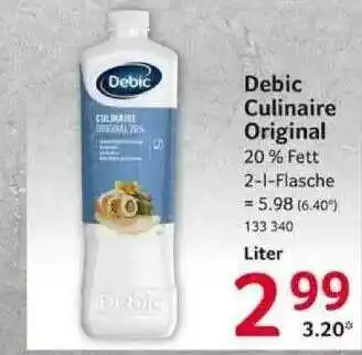 Selgros Debic Culinaire Original Angebot