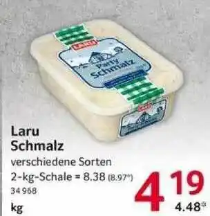 Selgros Laru Schmalz Angebot