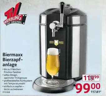 Selgros Biermaxx Bierzapfanlage Angebot