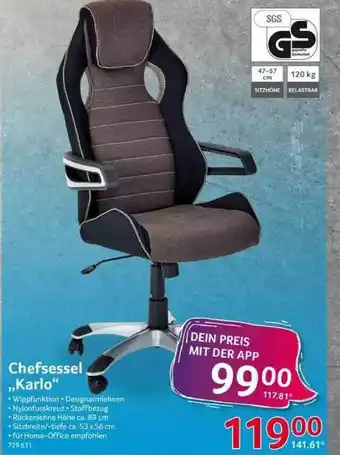 Selgros Chefsessel „karlo” Angebot