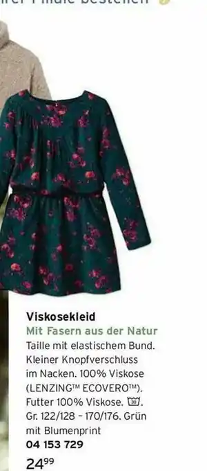 Tchibo Viskosekleid Angebot