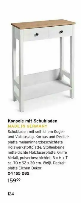 Tchibo Konsole Mit Schubladen Angebot