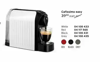 Tchibo Cafissimo Easy Angebot