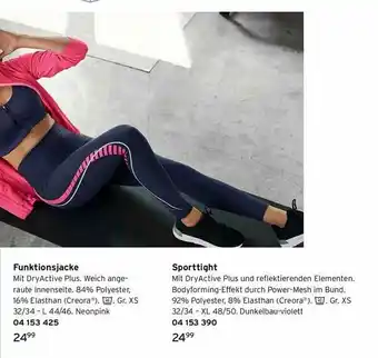 Tchibo Funktionsjacke Oder Sporttight Angebot