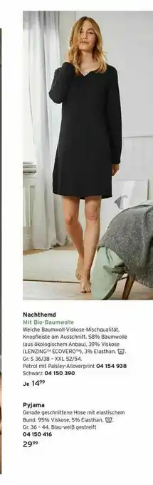 Tchibo Nachthemd Oder Pyjama Angebot