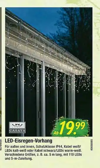 Hagebau Casaya Led-eisregen-vorhang Angebot