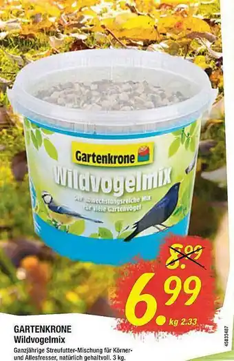 Hagebau Gartenkrone Wildvogelmix Angebot