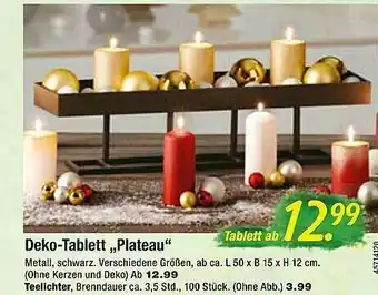 Hagebau Deko-tablett „plateau” Angebot