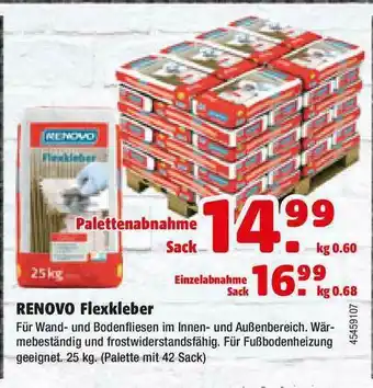 Hagebau Renovo Flexkleber Angebot