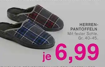 KODi Herren-pantoffeln Angebot