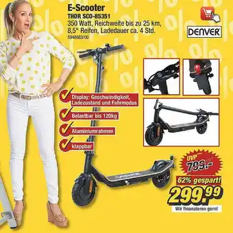 Poco E-scooter Thor Sco-85351 Denver Angebot