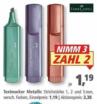 Pfennigpfeiffer Textmarker Mettalic Angebot