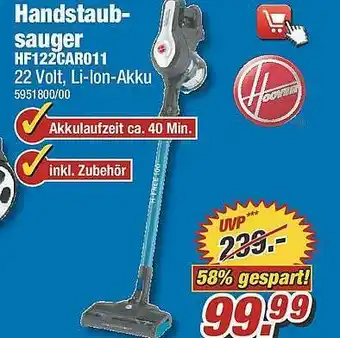 Poco Handstaubsauger Hf122car011 Angebot