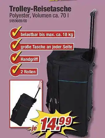 Poco Trolley-reisetasche Angebot