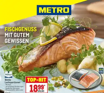 METRO Bömlo Lachsportionen Angebot