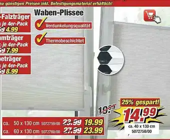 Poco Waben-plissee Angebot