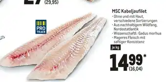 METRO MSC Kabejaufilet Angebot