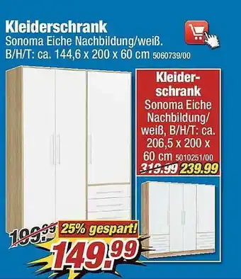 Poco Kleiderschrank Angebot