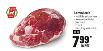 METRO Lammkeule 1,7kg Angebot