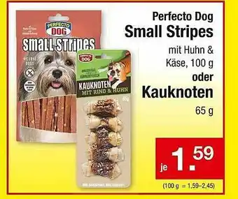 Zimmermann Perfecto Dog Small Stripes Oder Kauknoten Angebot