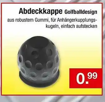 Zimmermann Abdeckkappe Golfballdesign Angebot