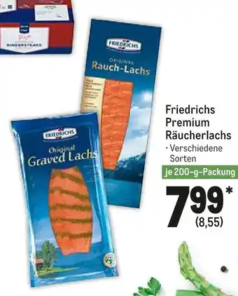 METRO Friedrichs Premium Räucherlachs 200g Angebot