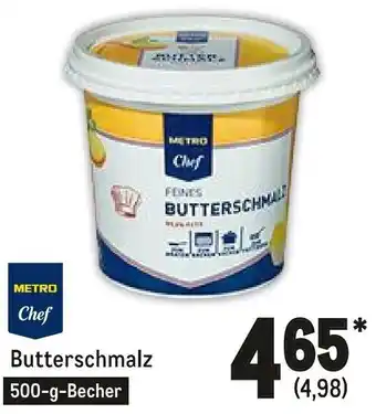 METRO Metro Chef Butterschmalz 500g Becher Angebot