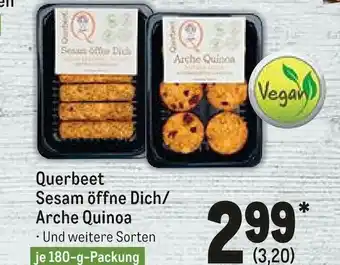 METRO Querbeet Sesam öffne Dich/Arche Quinoa 180g Angebot