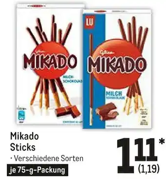 METRO Mikado Sticks 75g Angebot