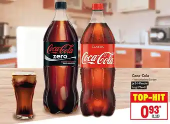 METRO Coca Cola 2L Angebot