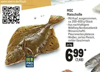 METRO MSC Maischolle 200-600g Angebot