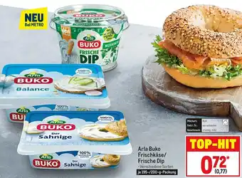 METRO Arla Buko Frischkäse/Frische Dip 195-200g Angebot