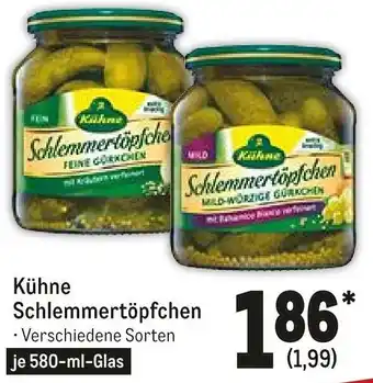 METRO Kühne Schlemmertöpfchen 580ml Angebot