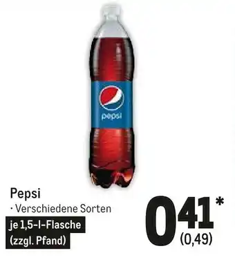 METRO Pepsi 1,5L Angebot