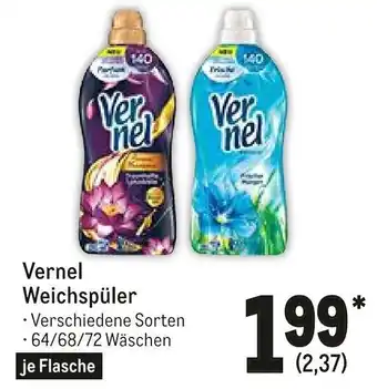 METRO Vernel Weichspüler Angebot