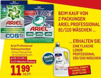 METRO Ariel Professional Vollwaschmittel Angebot