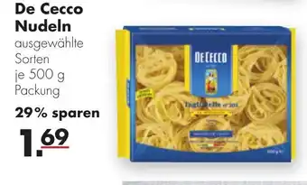 Handelshof De Cecco Nudeln 500g Angebot