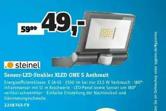 Conrad Steinel Sensor-led-strahler Xled One S Anthrazit Angebot