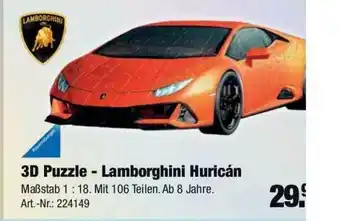 Rofu Kinderland 3d Puzzle - Lamborghini Huricán Angebot