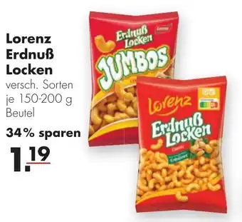 Handelshof Lorenz Erdnußlocken 150-200g Beutel Angebot